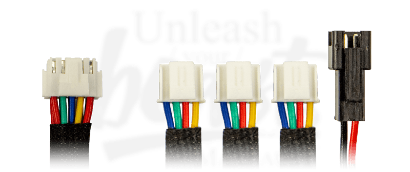 Kabel Anschluss Türgriff und Ablagefach