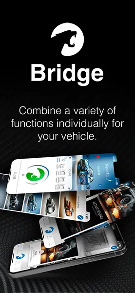 Bridge: Combine a wide range of features, customized for your vehicle